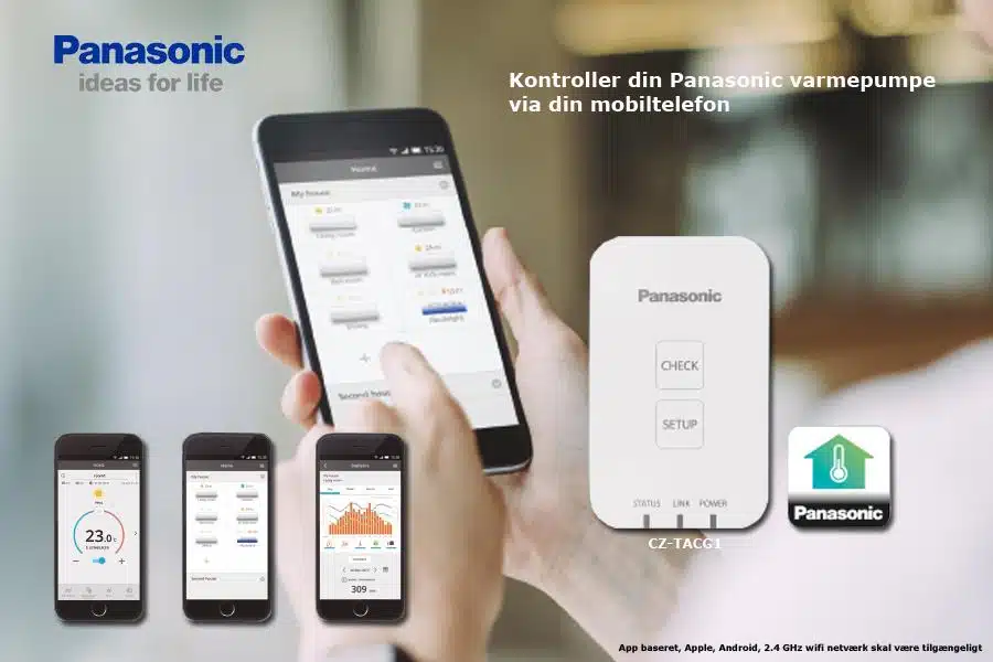 Panasonic CZ-TACG1 Wifi-styring - Billede 2