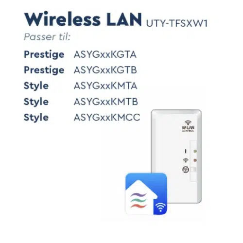 Fujitsu wifi-styring