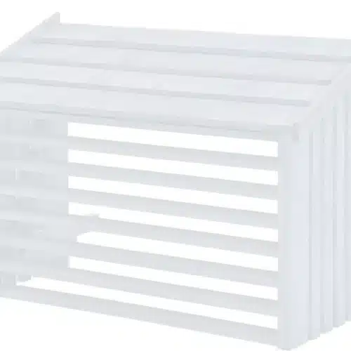 Trædække hvid - (LAGERSAG)